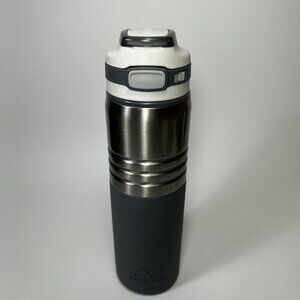 Igloo Asphalt Stainless 24 Oz Tahoe Drink Cup Tumbler Locking Push Button E2